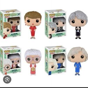Golden Girls Pop Funko figures set of 4